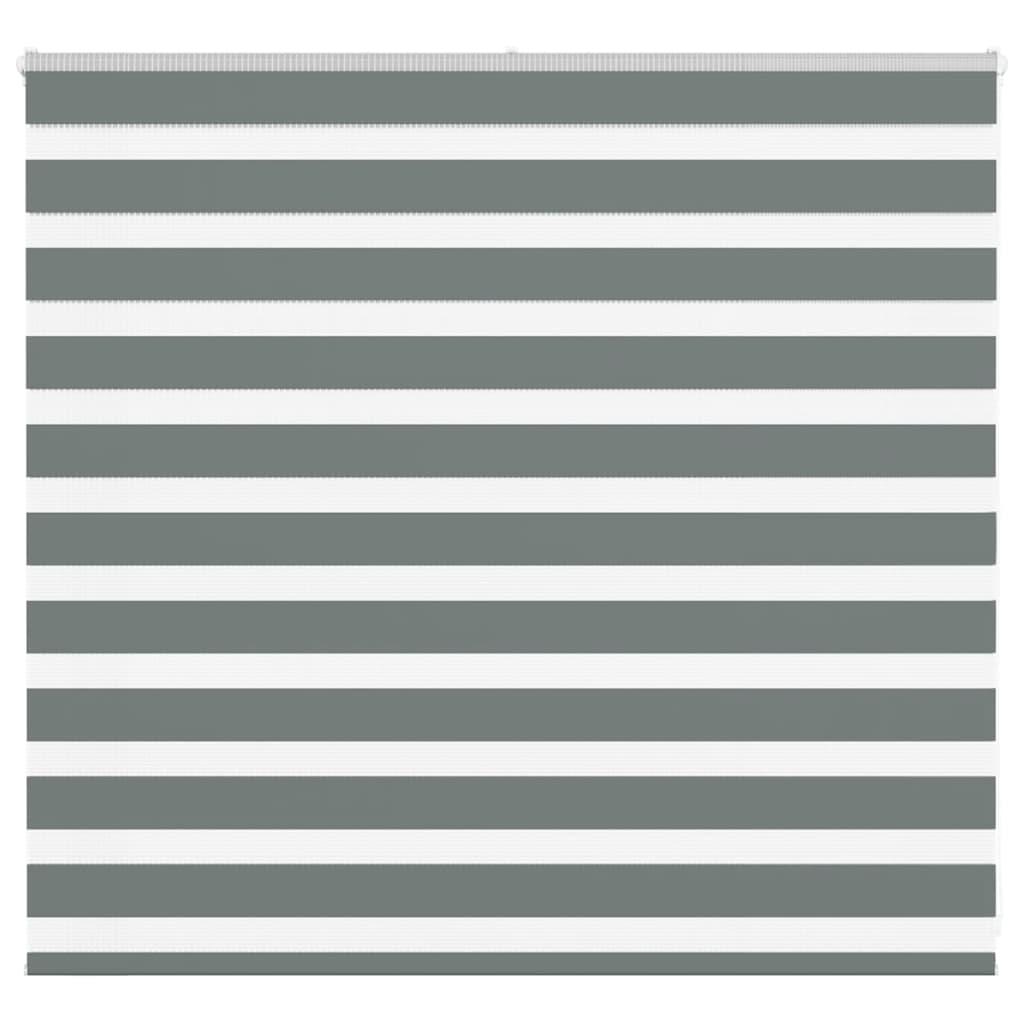 Zebragardin mørkegrå 165x100 cm stofbredde 160,9 cm polyester