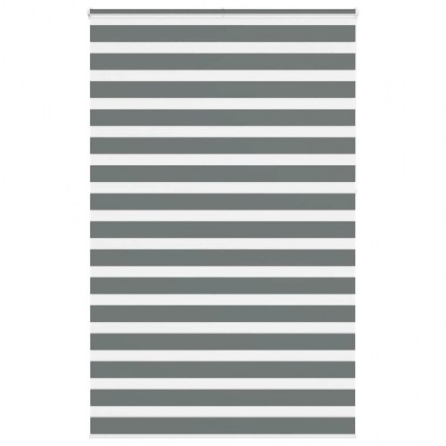Zebragardin mørkegrå 140 x 230 cm
