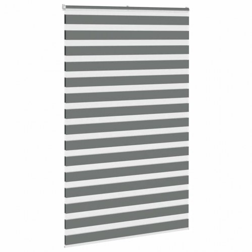 Zebragardin mørkegrå 150 x 230 cm