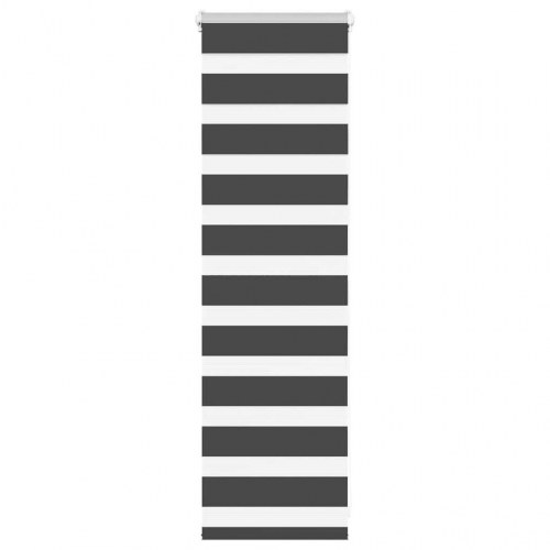 Zebragardin sort 45 x 100 cm