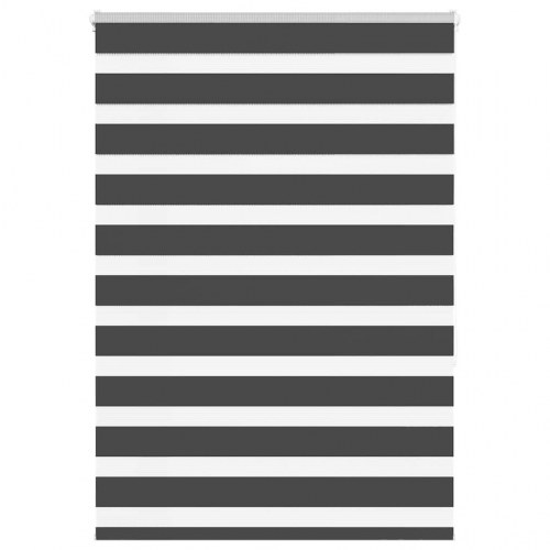 Zebragardin sort 105 x 150 cm