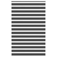 Zebragardin sort 140x200 cm stofbredde 135,9 cm polyester