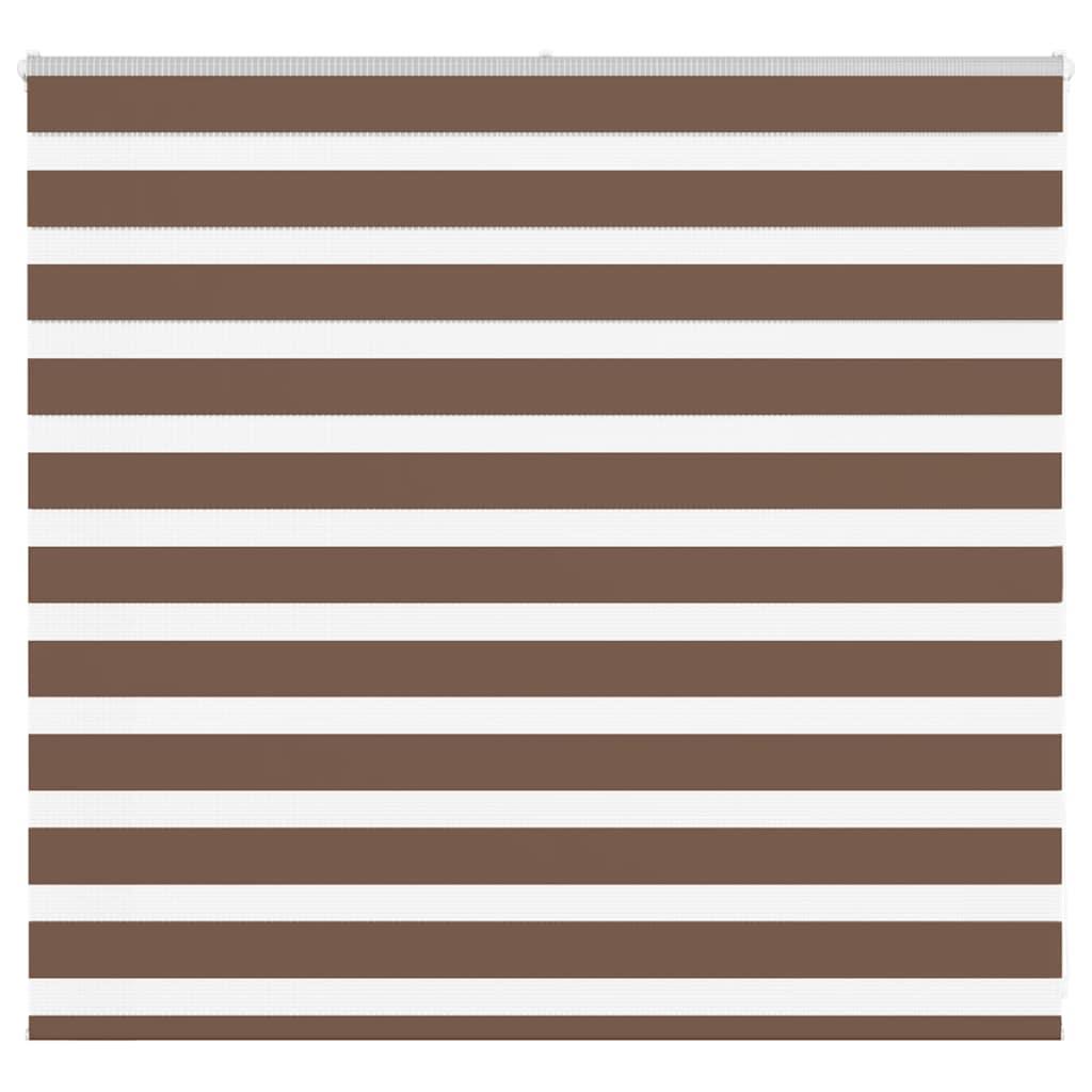 Zebragardin brun 160x100 cm stofbredde 155,9 cm polyester billede