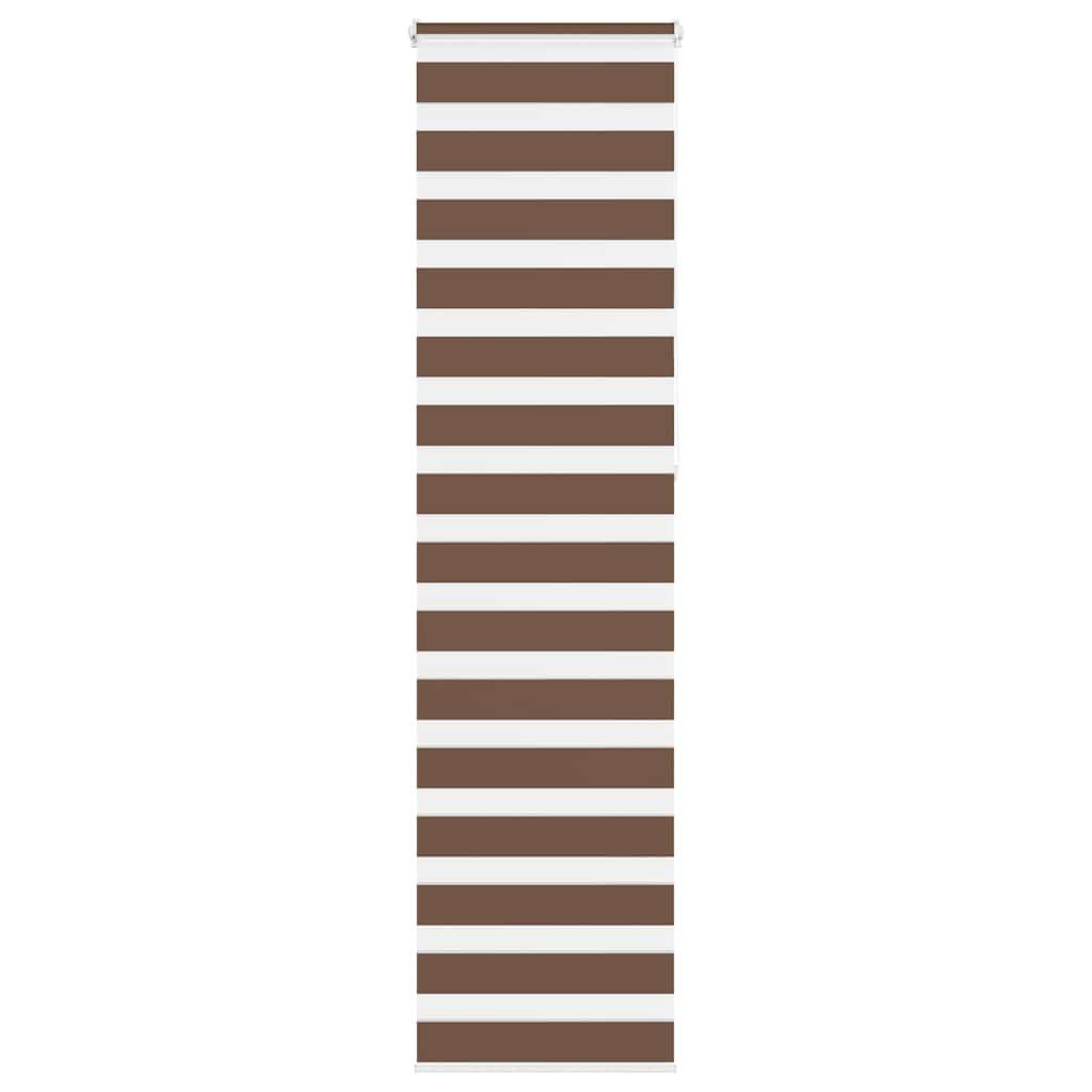 Zebragardin brun 65x230 cm stofbredde 60,9 cm polyester billede