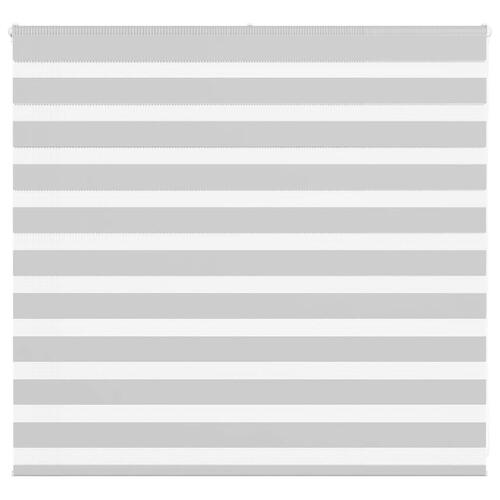 Zebragardin lysegrå 155x100 cm stofbredde 150,9 cm polyester