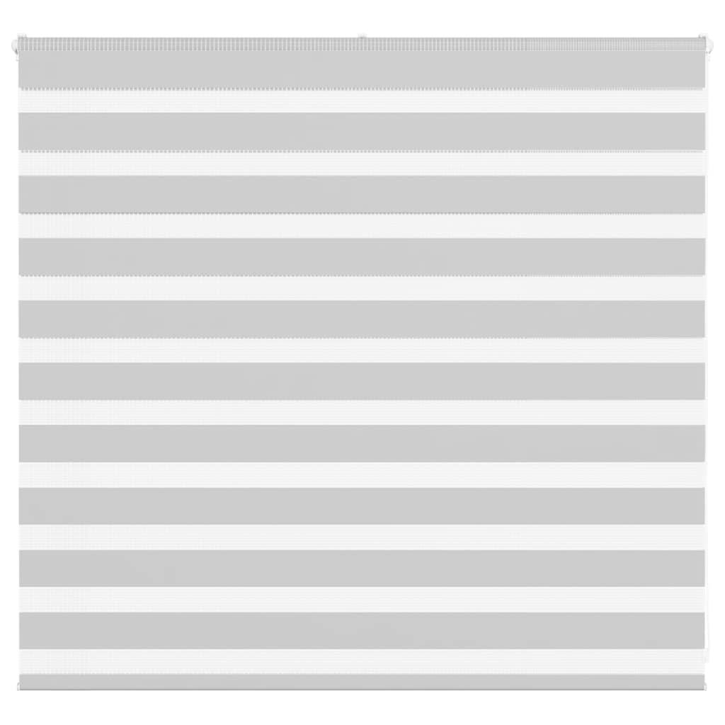 Zebragardin lysegrå 155x100 cm stofbredde 150,9 cm polyester