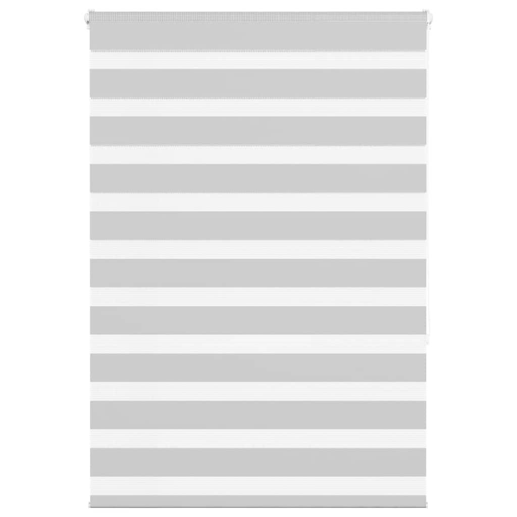 Zebragardin lysegrå 95x150 cm stofbredde 90,9 cm polyester billede