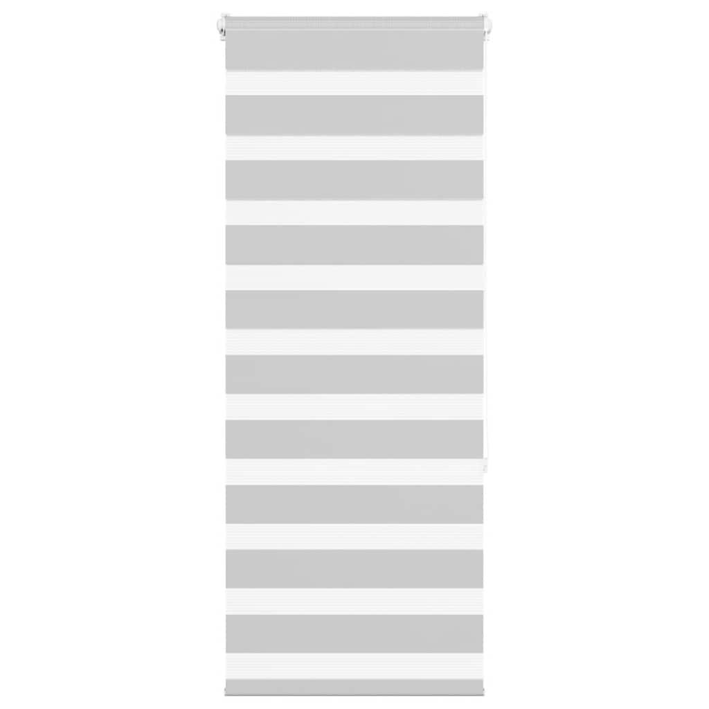 Zebragardin lysegrå 60x150 cm stofbredde 55,9 cm polyester