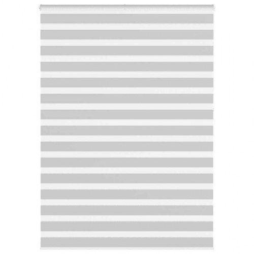Zebragardin lysegrå 160 x 230 cm