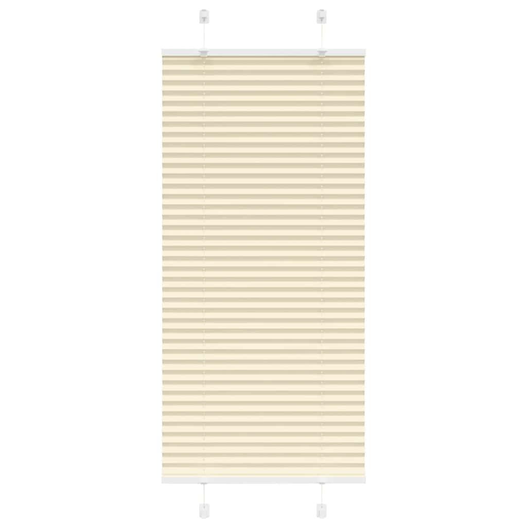 Plisségardin Fløde Stofbredde 64,4 Cm Polyester Creme - 65 x 100 cm