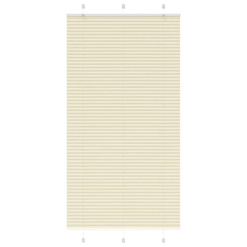 Plisségardin fløde 105x200 cm Stofbredde 104,4 cm Polyester