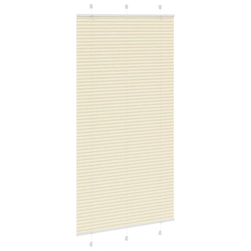 Plisségardin fløde 105x200 cm Stofbredde 104,4 cm Polyester