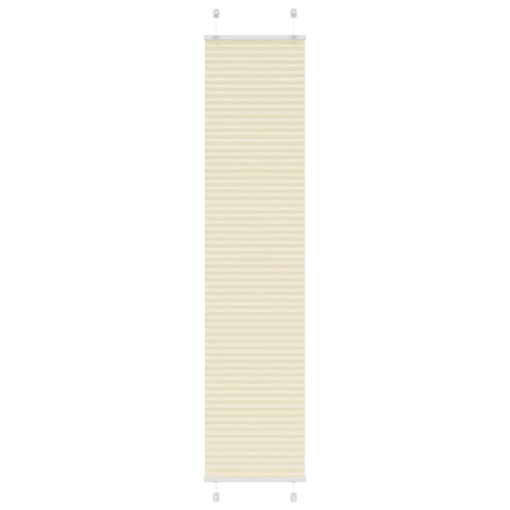 Plisségardin fløde 45x200 cm Stofbredde 44,4 cm Polyester billede
