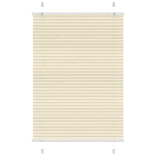 Plisségardin fløde 85x150 cm Stofbredde 84,4 cm Polyester
