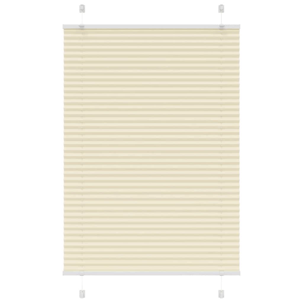 Plisségardin Fløde Stofbredde 64,4 Cm Polyester Creme - 85 x 150 cm