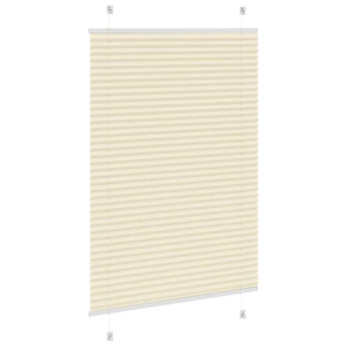 Plisségardin fløde 85x150 cm Stofbredde 84,4 cm Polyester