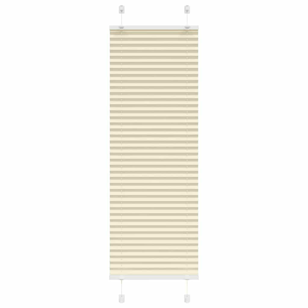 Plisségardin fløde 45x150 cm Stofbredde 44,4 cm Polyester billede