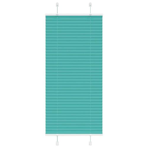 Plisségardin Benzin Grøn 55x150 cm Stofbredde 54,4 cm Polyester