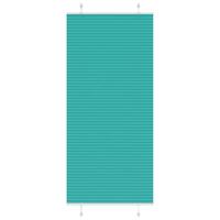 Plisségardin Benzin Grøn 85x200 cm Stofbredde 84,4 cm Polyester