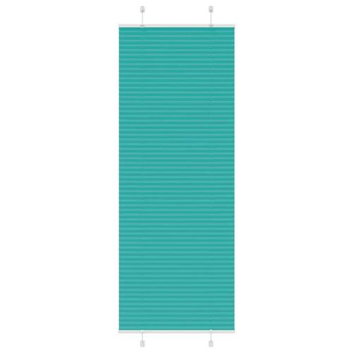 Plisségardin Benzin Grøn 75x200 cm Stofbredde 74,4 cm Polyester