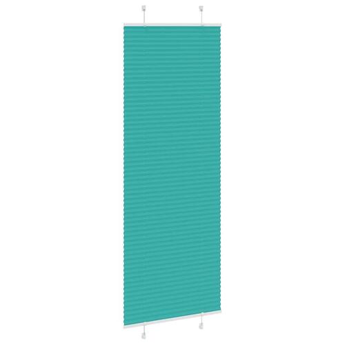Plisségardin Benzin Grøn 75x200 cm Stofbredde 74,4 cm Polyester