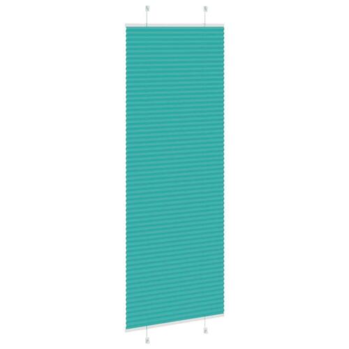 Plisségardin Benzin Grøn 75x200 cm Stofbredde 74,4 cm Polyester