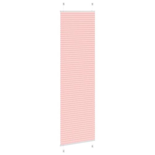 Plisségardin Lyserød 65x200 cm Stofbredde 64,4 cm Polyester