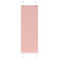 Plisségardin Lyserød 45x150 cm Stofbredde 44,4 cm Polyester