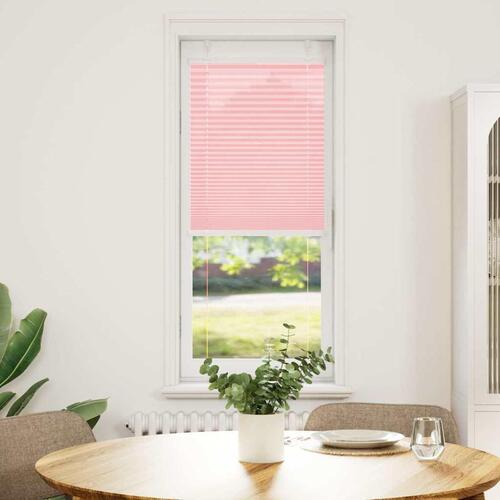 Plisségardin Lyserød 45x150 cm Stofbredde 44,4 cm Polyester