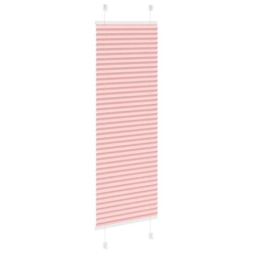 Plisségardin Lyserød 45x150 cm Stofbredde 44,4 cm Polyester