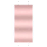 Plisségardin Lyserød 65x100 cm Stofbredde 64,4 cm Polyester