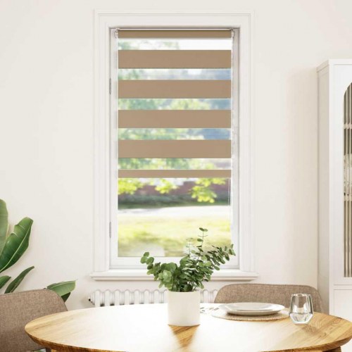 Zebragardin sandbrun 60 x 150 cm