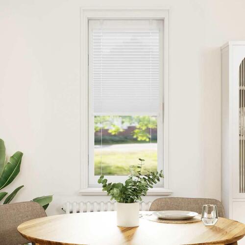 Plisségardin Hvid 50x150 cm Stofbredde 49,4 cm Polyester