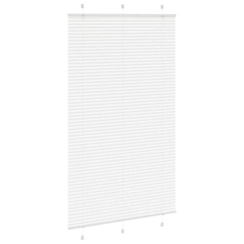Plisségardin Hvid 115x200 cm Stofbredde 114,4 cm Polyester
