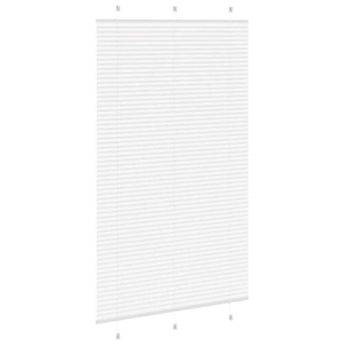 Plisségardin Hvid 115x200 cm Stofbredde 114,4 cm Polyester