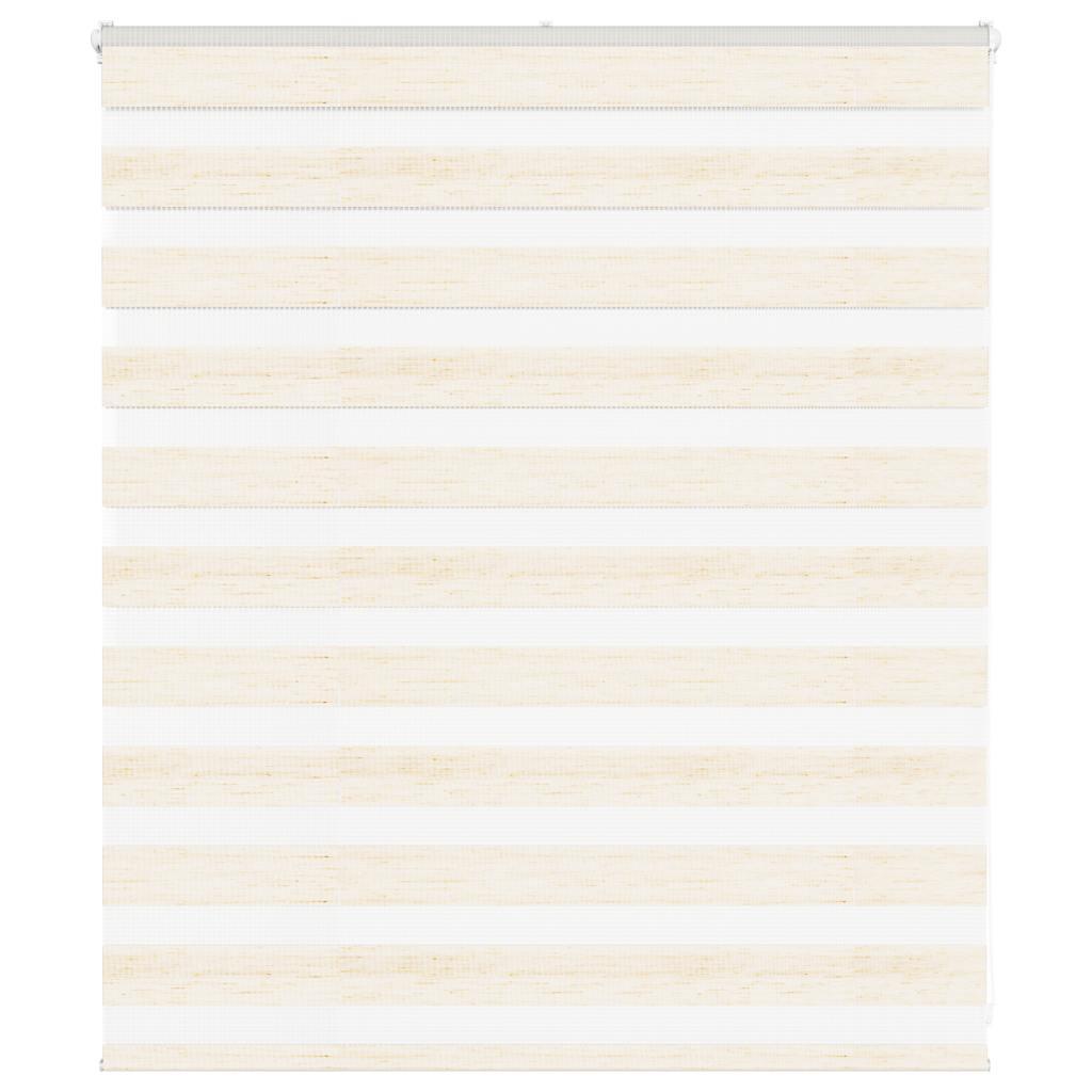 Zebragardin marmorbeige 120x100 cm stofbredde 115,9cm polyester billede