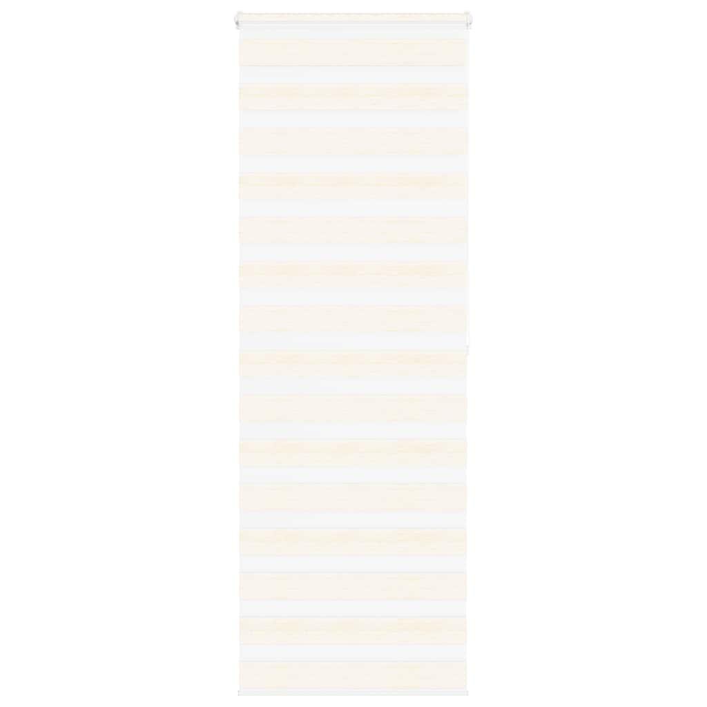 Zebragardin marmorbeige 85x200 cm stofbredde 80,9 cm polyester