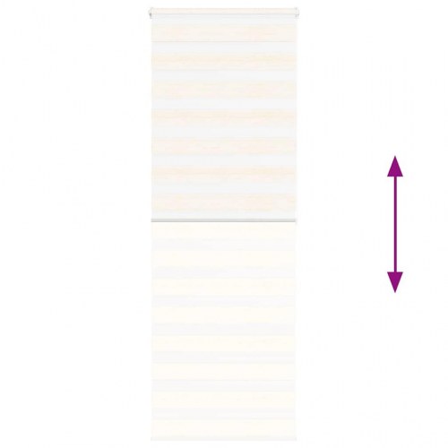 Zebragardin marmorbeige 85 x 200 cm