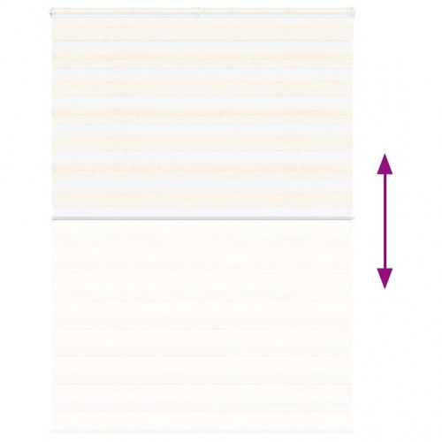 Zebragardin marmorbeige 155 x 200 cm