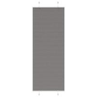 Plisségardin Antracit 70x200 cm Stofbredde 69,4 cm Polyester