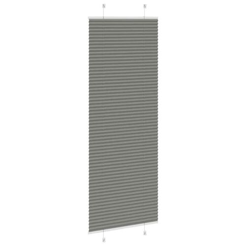 Plisségardin Antracit 70x200 cm Stofbredde 69,4 cm Polyester
