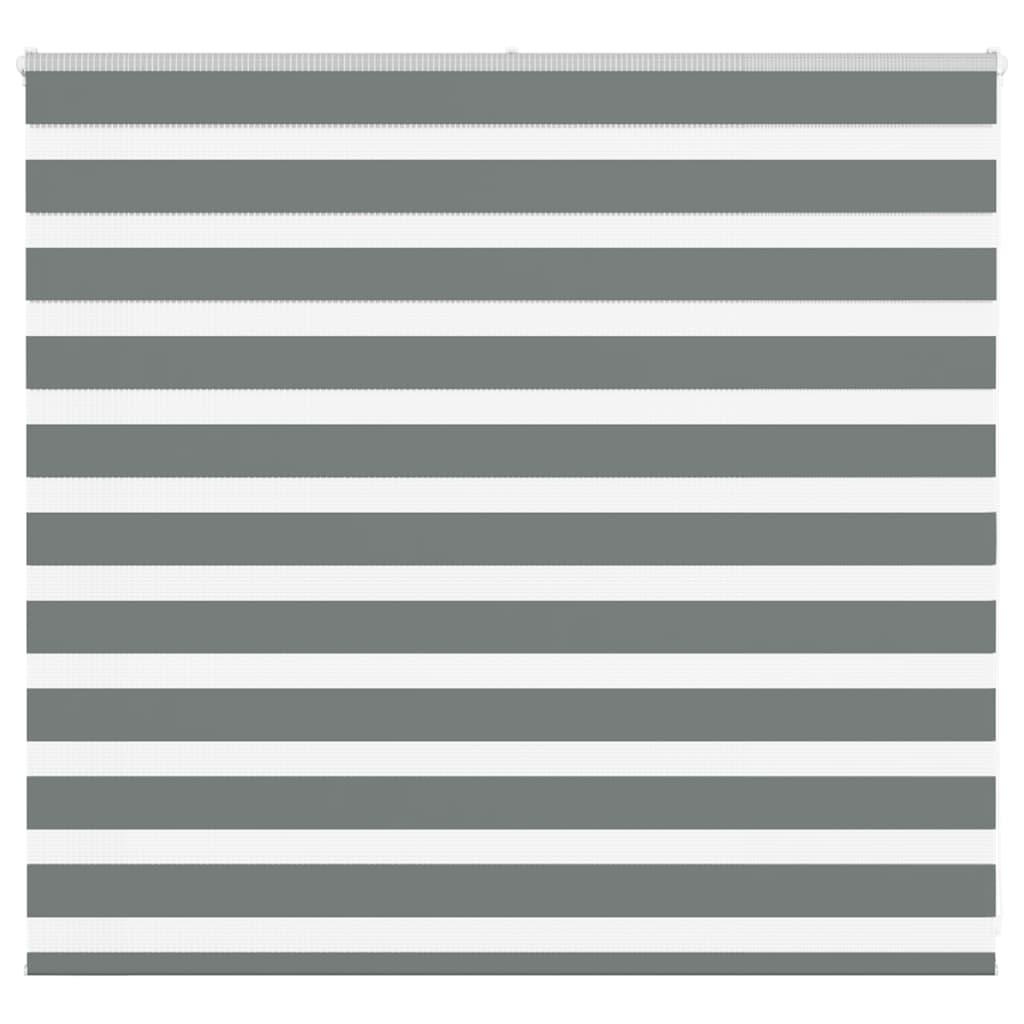 Zebragardin mørkegrå 155x100 cm stofbredde 150,9 cm polyester