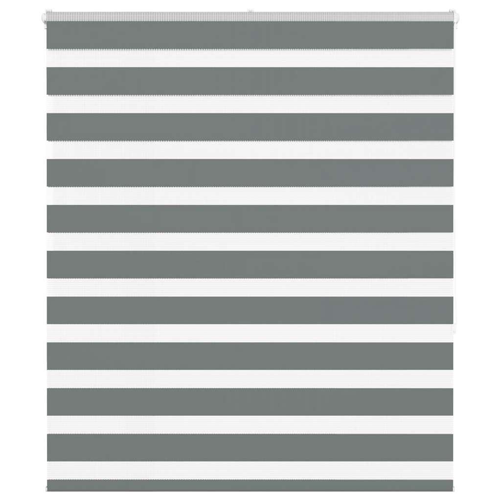 Zebragardin mørkegrå 120x150 cm stofbredde 115,9 cm polyester