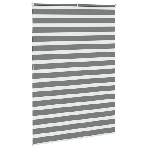 Zebragardin mørkegrå 155 x 200 cm