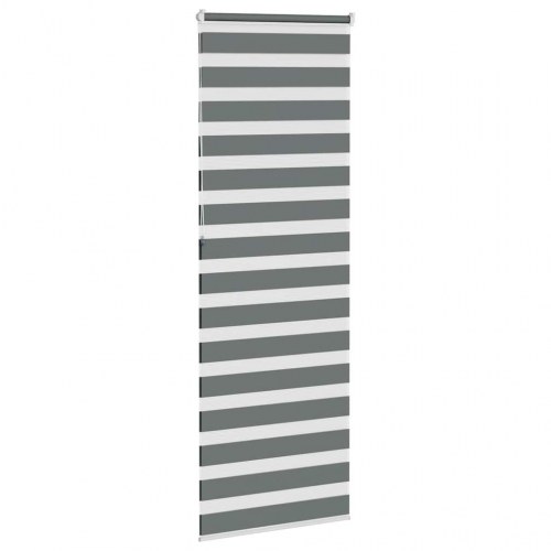 Zebragardin mørkegrå 85 x 230 cm