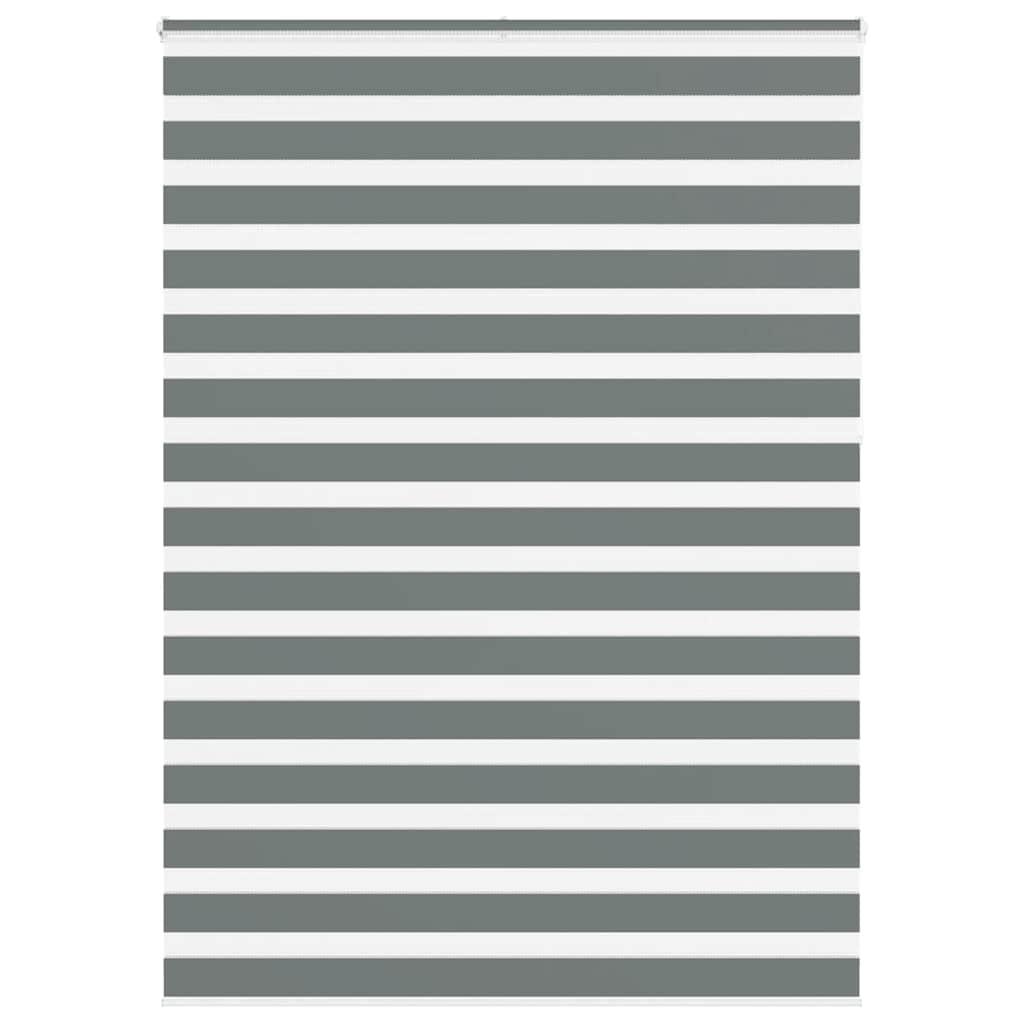Zebragardin mørkegrå 155x230 cm stofbredde 150,9 cm polyester
