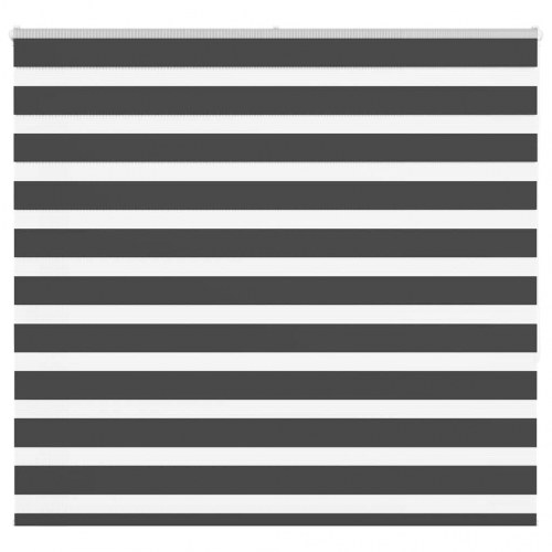 Zebragardin sort 155 x 150 cm