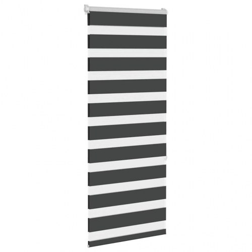 Zebragardin sort 60 x 150 cm