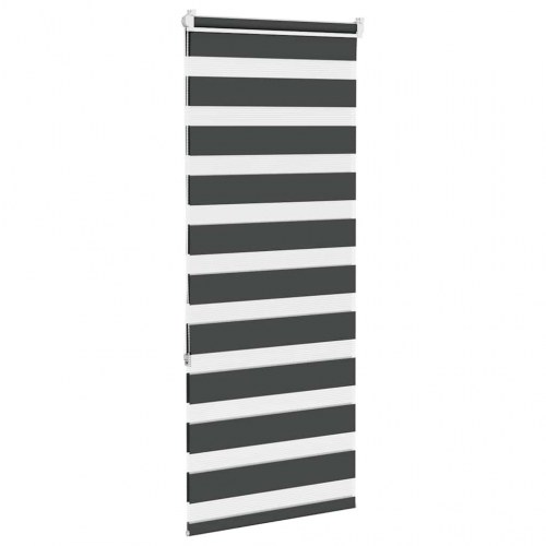 Zebragardin sort 60 x 150 cm