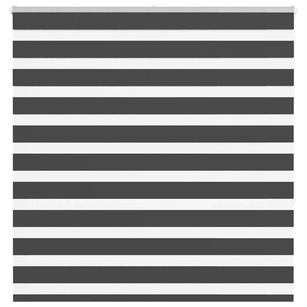 Zebragardin sort 145x150 cm stofbredde 140,9 cm polyester